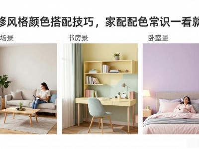 装修风格颜色搭配技巧，家装配色常识一看就懂