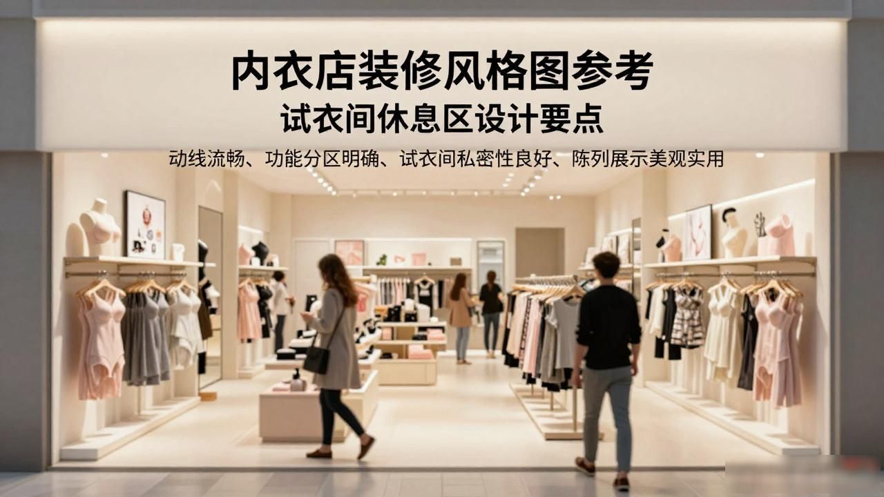 内衣店试衣间设计_内衣实体店装修风格图_内衣店装修设计