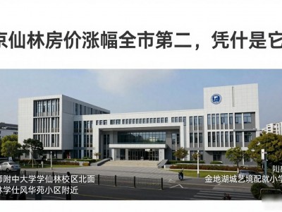 南京仙林房价涨幅全市第二，凭什么是它？