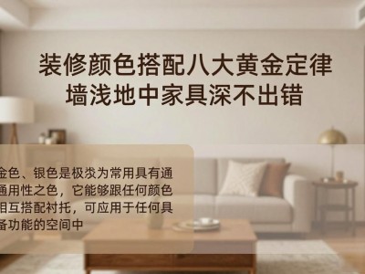 装修颜色搭配八大黄金定律 墙浅地中家具深不出错