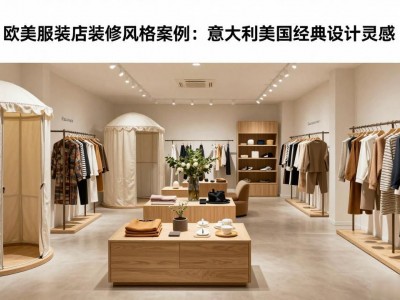 欧美服装店装修风格案例：意大利美国经典设计灵感