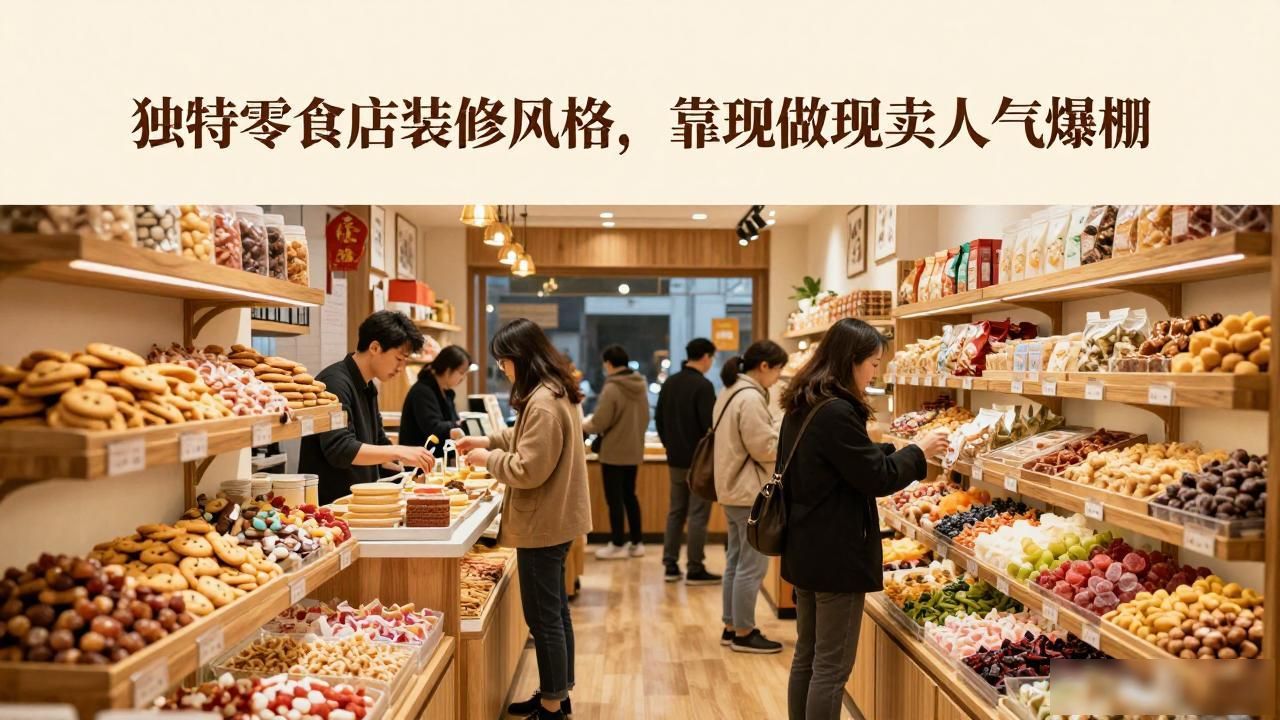 独特的零食店装修风格_现制零食_新鲜零食品牌