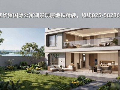 南京华贸国际公寓湖景现房地铁精装，热线025-58286288