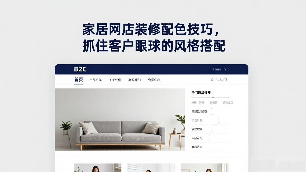 网页设计色彩搭配_网页设计实用性与艺术性_家居网店店铺装修风格和配色