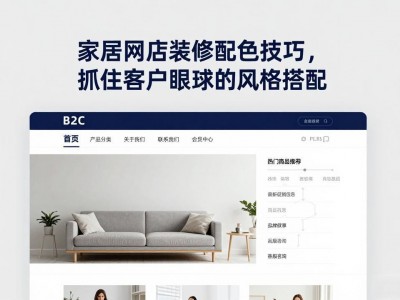 家居网店装修配色技巧，抓住客户眼球的风格搭配