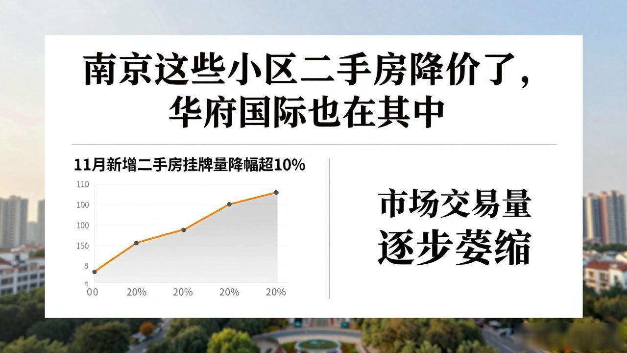 南京二手房市场降温趋势_南京二手房报价下滑_南京华府国际房价
