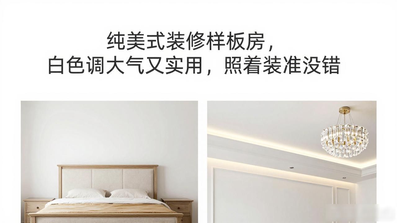 美式装修案例_纯美式装修风格样板房_美式样板间设计
