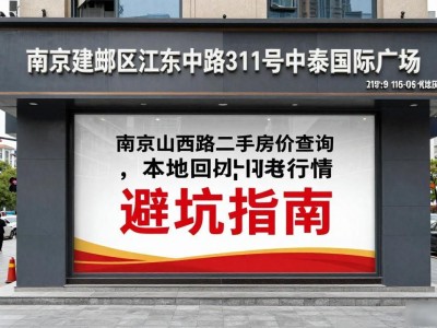 南京山西路二手房价查询，本地回收行情避坑指南
