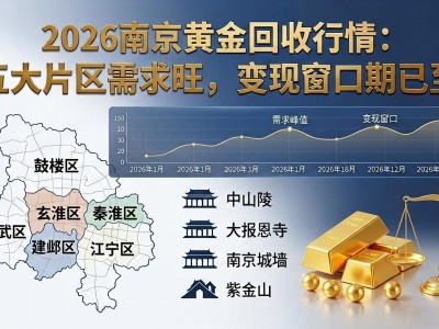 2026南京黄金回收行情：五大片区需求旺，变现窗口期已至