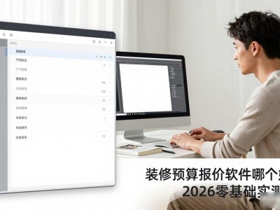 装修预算报价软件哪个好用？2026零基础实测推荐