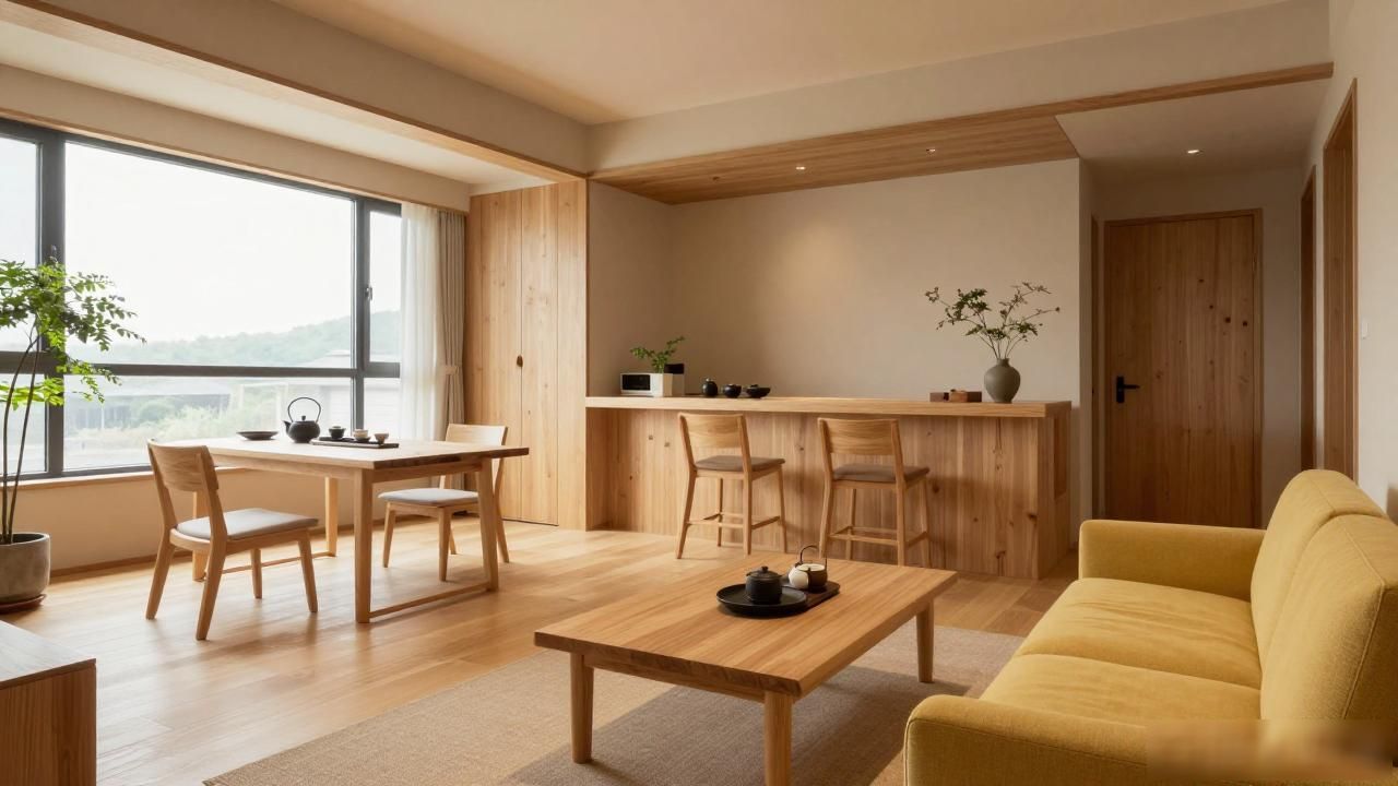 日式风格家居设计_原木色家居搭配_日式 装修风格