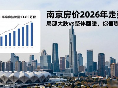 南京房价2026年走势：局部大跌vs整体回暖，你信哪个？