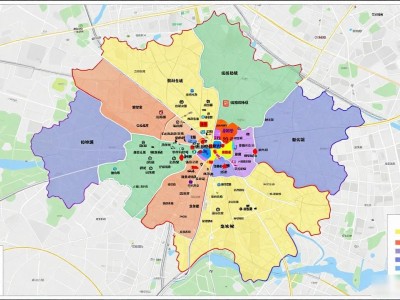 南京河西楼盘分布图：河西中部坚挺，外围板块跌幅明显