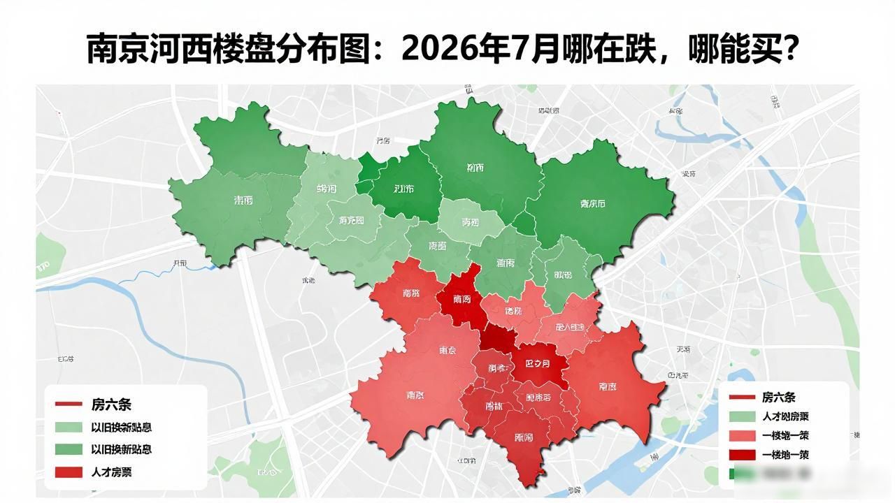 南京楼市结构性分化_鼓楼滨江豪宅板块下跌_南京河西楼盘分布图