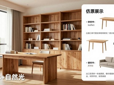 书房装修风格：原木+自然光，秒变高级感大宅