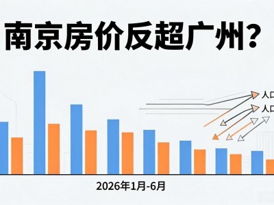 南京房价反超广州？人口流向揭示城市格局大洗牌