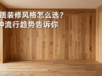 木质装修风格怎么选？6种流行趋势告诉你