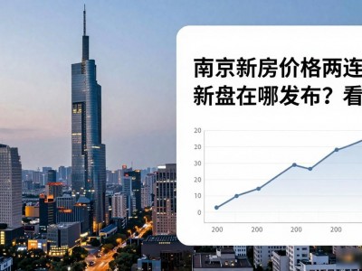 南京新房价格两连涨，新盘在哪发布？看这