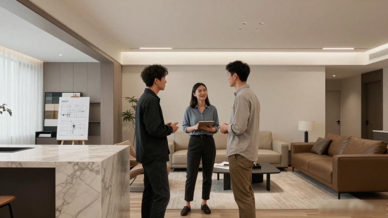 哈尔滨装修搭配服务_哈尔滨靠谱装修搭配公司_现代简约装修风格服务