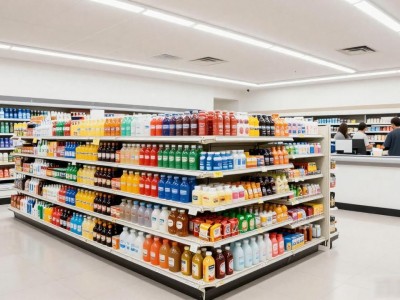 美国便利店装修风格：简洁白色为主，突出商品特色