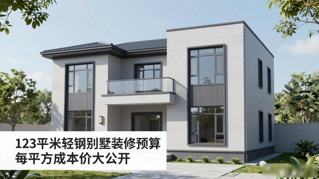 轻钢别墅造价多少钱一平方_123平米装修预算_100平轻钢别墅预算
