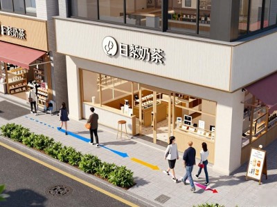 日韩饰品店装修风格，打造吸睛网红店