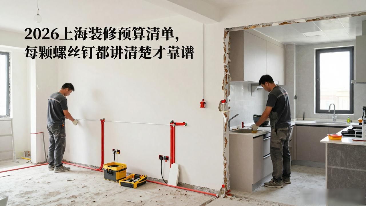 2026房屋装修预算清单_上海靠谱装修公司_千州装饰口碑