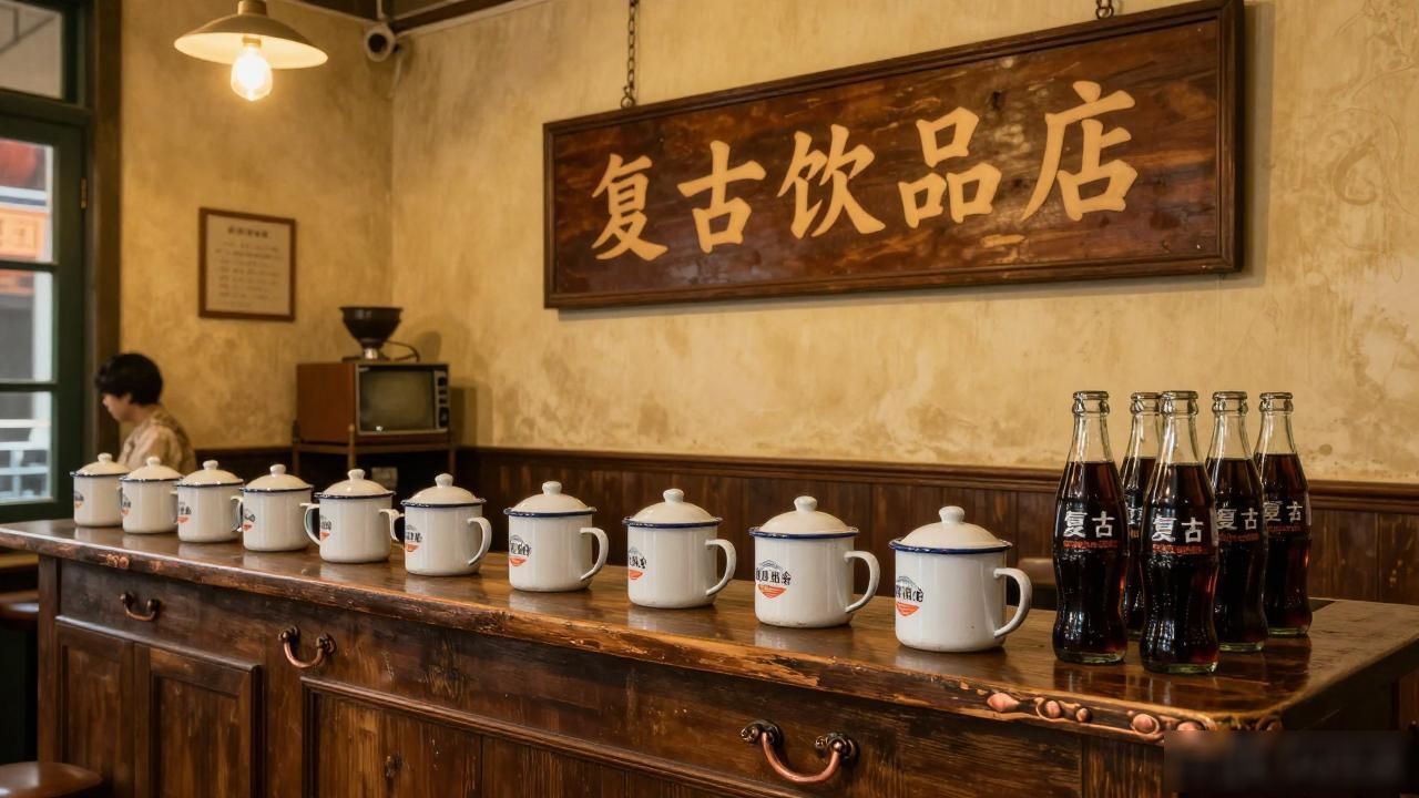 复古饮品店装修风格_恢复古代制度习俗_复古