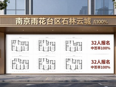 南京楼盘登记太卷了？城南某盘24套房仅32人报名，中签率创新高