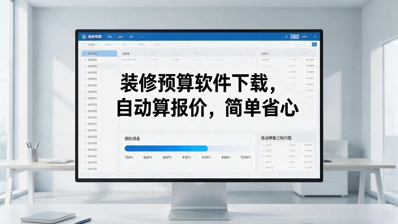 装修预算软件下载_自动版装修报价计算器_装修预算计算器下载