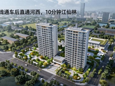 南京江北地铁口楼盘，7号线通车后直通河西，10分钟到仙林