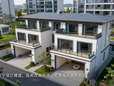 南京江宁滨江楼盘，低密改善首选，实景现房高性价比