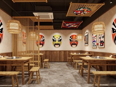 100平米小餐饮店面装修设计要点，提升体验吸引客流