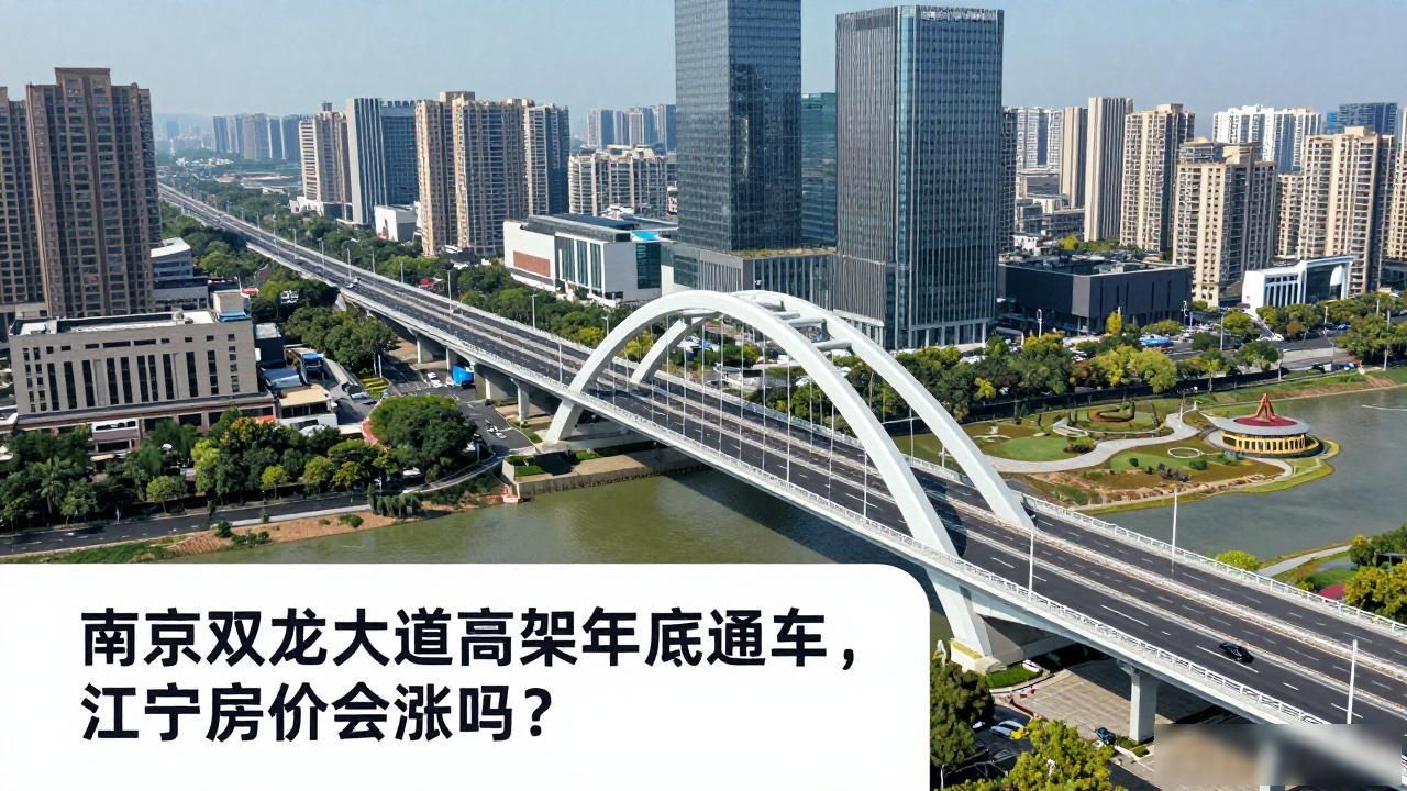 南京双龙大道房价_江宁诚信大道快速化改造工程_双龙大道高架段年底通车