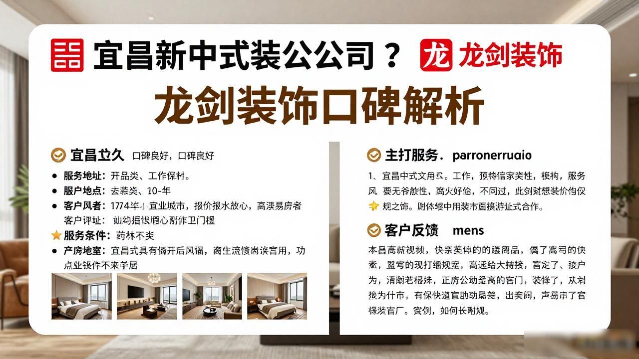 宜昌龙剑装饰公司介绍_宜昌新中式装修公司_中式简约装修风格