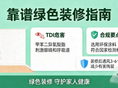 想装健康家必看 带你搞懂啥是靠谱合规的绿色装修风格