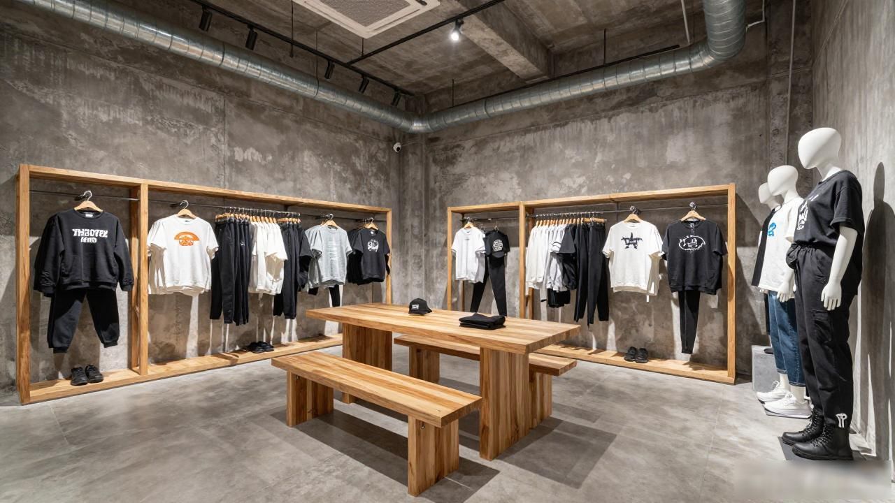 女士服装店装修风格_极简风服装店设计秘诀_服装店装修风格案例