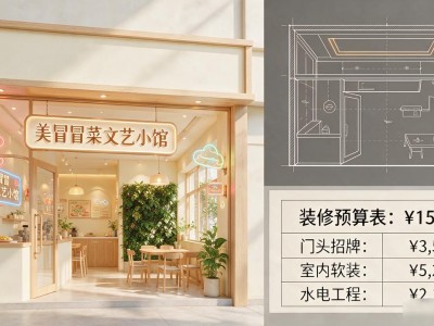 冒菜店装修风格图片分享 适配年轻客群的文艺风门店参考