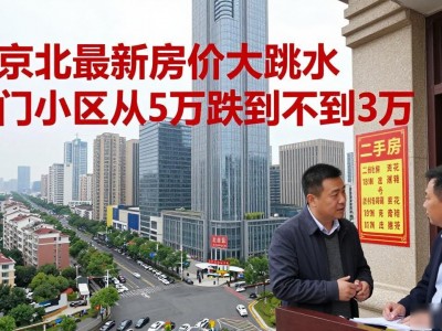 南京江北最新房价大跳水 热门小区从5万跌到不到3万