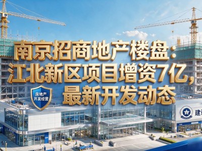 南京招商地产楼盘：江北新区项目增资7亿，最新开发动态