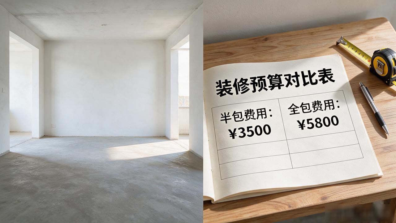 西宁装修包工包辅料价格_西宁新房装修预算_西宁装修半包全包区别