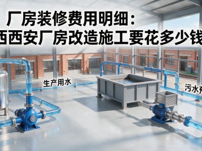 厂房装修费用明细：陕西西安厂房改造施工要花多少钱？