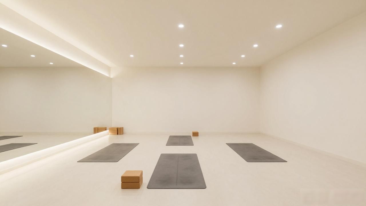 瑜伽馆装修公司_瑜伽馆装修风格_深圳工装设计团队
