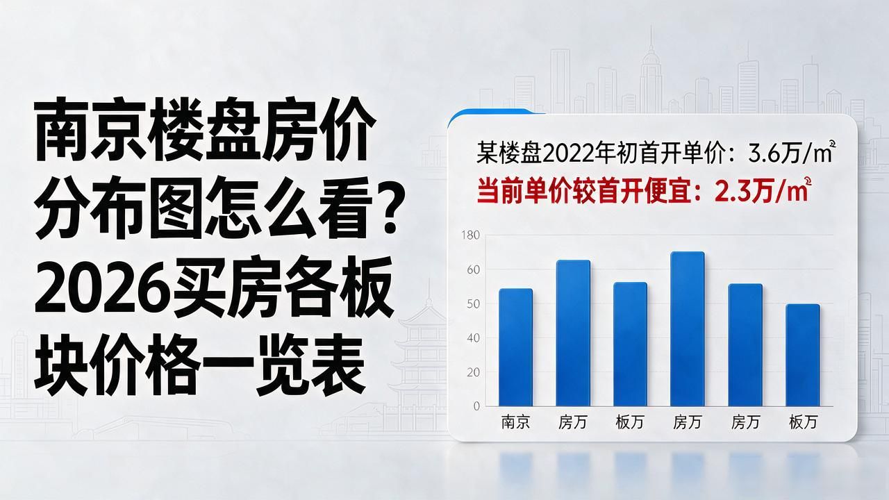 南京买房优惠价格_南京现房楼盘推荐_南京楼盘房价分布图