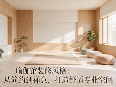 瑜伽馆装修风格：从简约到禅意，打造舒适专业空间