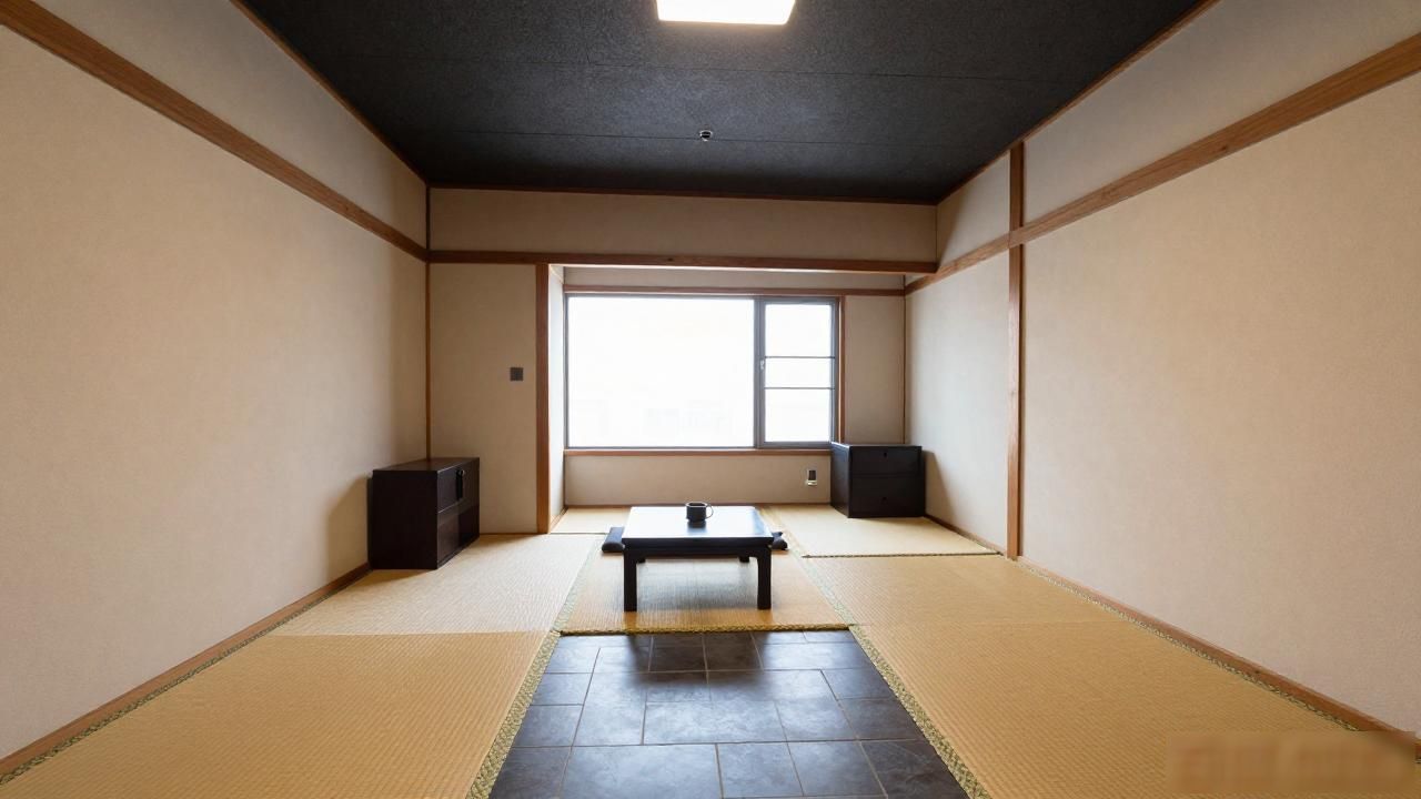 简单日式风格卧室榻榻米装修效果图_日式榻榻米房间设计案例_日式榻榻米装修风格