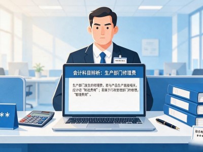 装修费用会计处理：生产部门修理费算管理费用还是制造费用