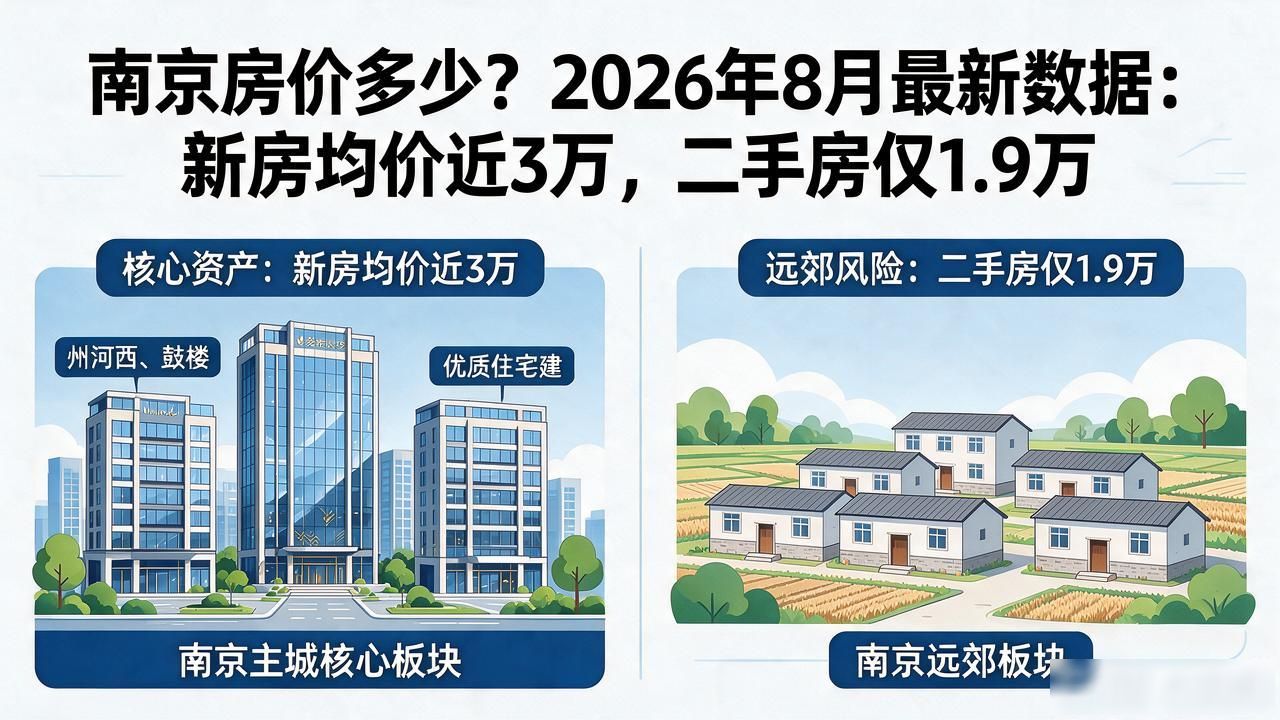 南京2026年楼市分析_南京核心板块房价走势_南京房价多少