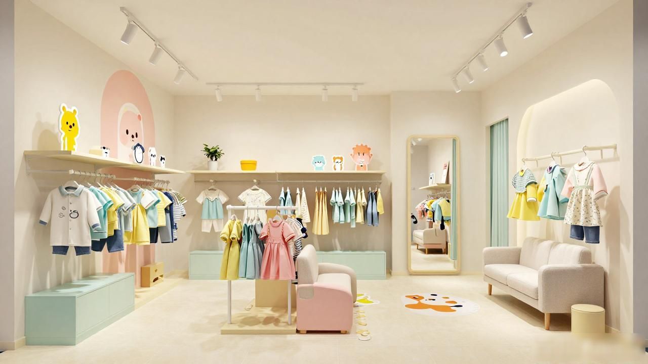 日韩服装店装修风格_儿童服装店装修风格设计_儿童服装店如何装修