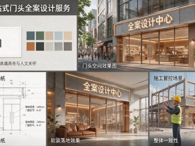 餐饮店装修风格怎么搞？选对门头全案设计，客流翻倍